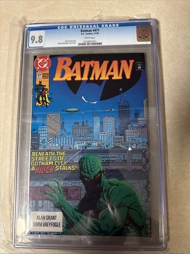 Batman #471 (11/91) Graded CGC 9.8 KILLER CROC FREE SHIPPING DC COMICS