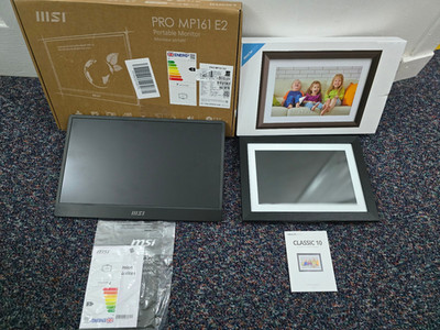 MSI PRO MP161 E2 Portable Monitor + Dragon Touch Classic 10 Digital Defekt