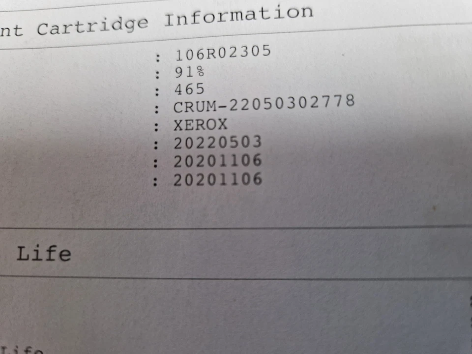 Xerox Phaser 3320 Mono Laser Printer. With 6 Month Warranty - Image 4 of 4