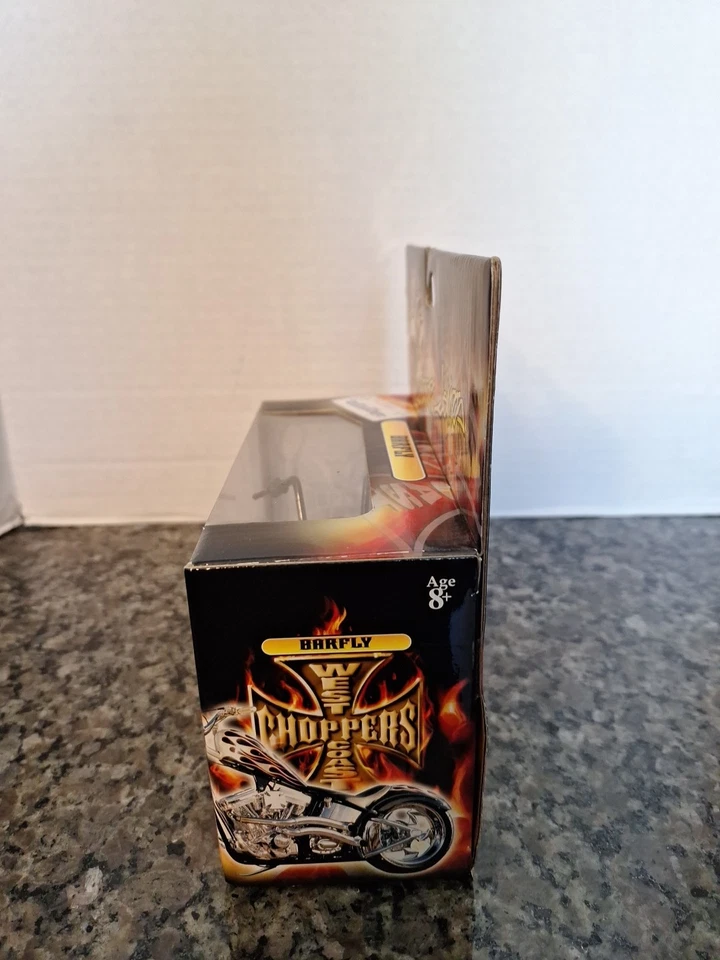 Jesse James West Coast Choppers Die Cast Motorcycle Barfly JJ04-18-18 - Image 4 of 4