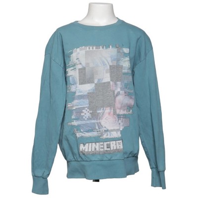 Minecraft, Sweatshirt, Größe: 146/152, Blau/Mehrfarbig, Baumwolle, Jungen #mkY