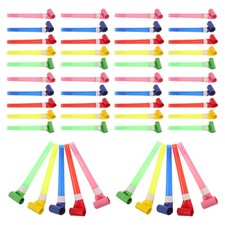 50 Pcs Party Whistle Toy Kid Instrument Noise Making Birthday Game for Fans