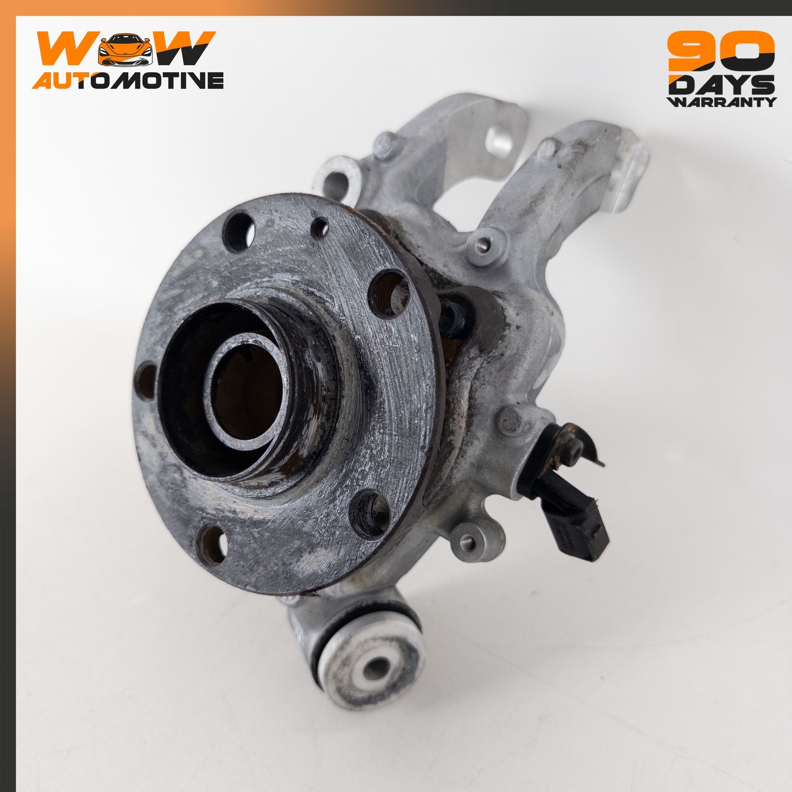 07-11 BENTLEY CONTINENTAL GTC REAR RIGHT PASSENGER SIDE SPINDLE KNUCKLE HUB OEM
