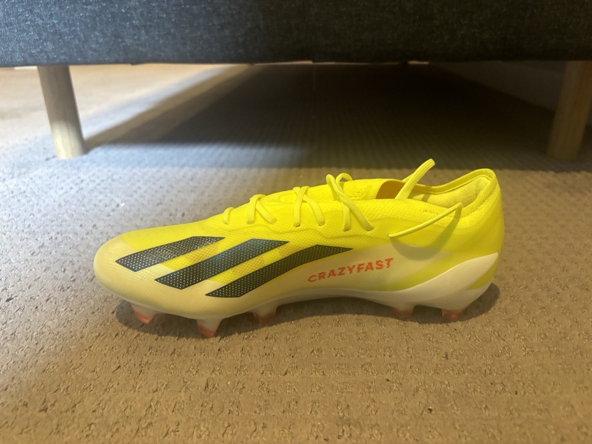 【新品】adidas IE2376 X CRAZYFAST ELITE FG adidas x Crazyfast Elite FG Soccer Cleats Yellow Size 13