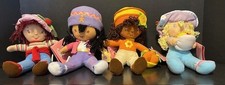 Vintage Strawberry Shortcake Dolls Lot 4 2004 KellyToy Plush w/ Tags Angel Cake