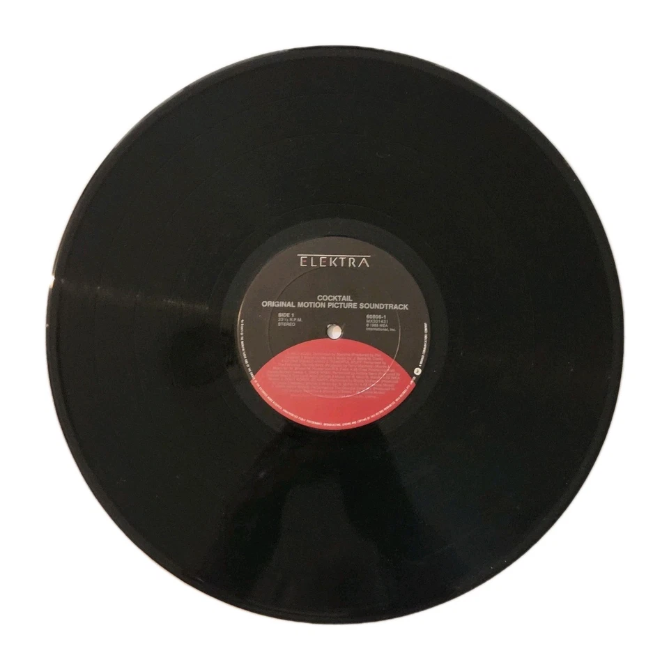 "COCKTAIL" AUSSIE 1988 10Tk SOUNDTRACK LP [Beach Boys BOBBY McFERRIN Starship] - Image 3 of 4