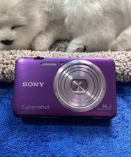 SONY Cyber-Shot DSC-WX9 16.2MP 5X Zoom Digital Camera Purple English W/Charger