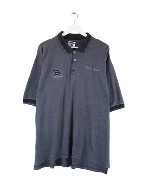 Lee 90s Vintage Racing Budweiser Polo Schwarz XL Herren
