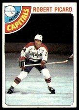 1978-79 Topps Hockey Card Robert Picard RC Washington Capitals #39 VG-EX