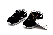 Reebok Classic Nylon Shoes BD1304 BLACK/WHITE TODDLER'S BABYS CASUAL SHOE