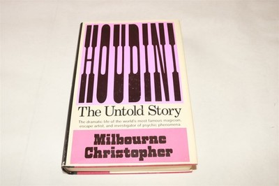 MILBOURNE CHRISTOPHER - Houdini - The Untold Story HB/DJ VERY GOOD