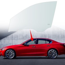 Fits 2014-2024 Infiniti Q50 Driver Left Side Front Door Window Glass Tempered
