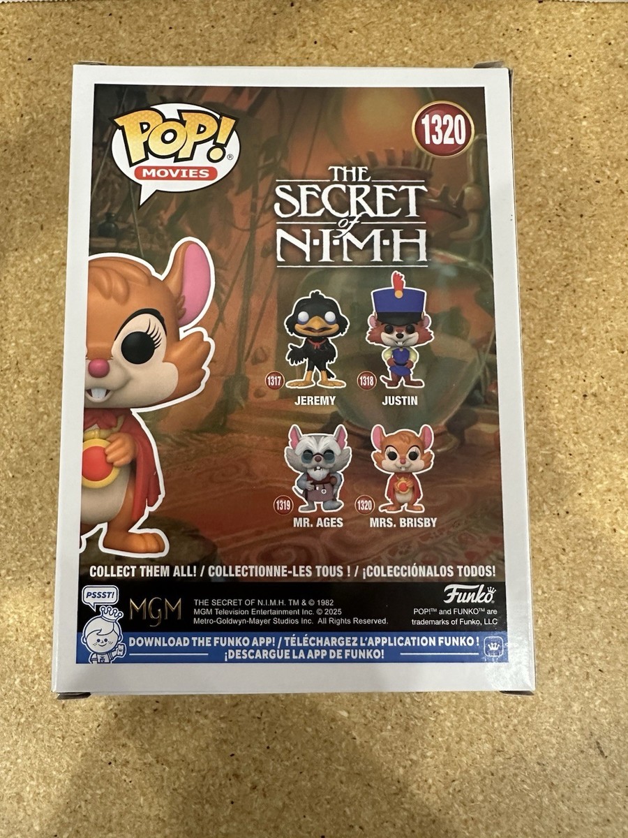 Funko POP! The Secret of NIMH - Mrs. Brisby Figure #1320 +