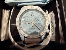 Swatch x Omega Moonswatch Mission To Uranus SO33L100 Blue 2026 With Extra Straps
