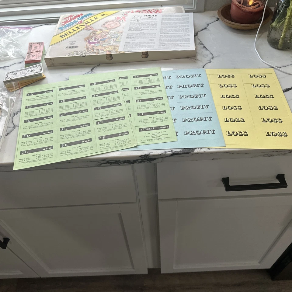 BELLEVILLE IL JIGSAW MONOPOLY The Jigsaw Puzzle Game Of Belleville, Illinois - Image 3 of 4