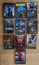 dvd konvolut filme Superhelden: Hellboy, Watchman, X-Man2,Marvels Avengers, usw.