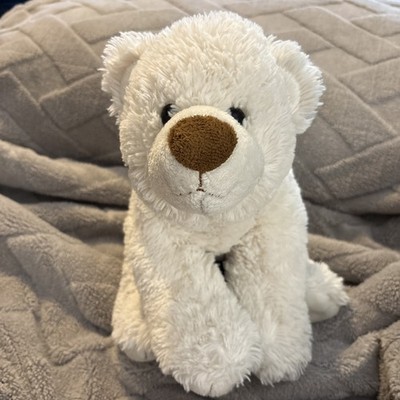 Build-A-Bear Worship Snowflake Polar Bear Plush 14  Plushie Quadruped 2009