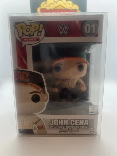 *Rare* WWE: John Cena(Orange/Green) #01 Funko Pop! w/Protector!!!