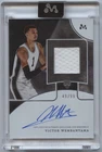 VICTOR WEMBANYAMA /99 RPA AUTO 1K POINT GAME USED PATCH ROOKIE MERCURY 2023-24 4