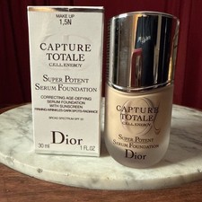 Dior Capture Totale Cell Energy Super Potent SPF 20 Serum Foundation 1.5N NIB