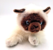 Aurora World Flopsie Bella Himalayan Realistic Kitten Plush Stuffed Animal 12"