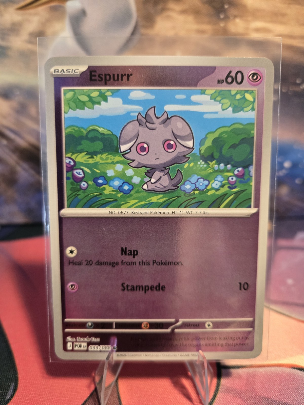 Espurr 033/088 Me03: Perfect Order Reverse Holo NM