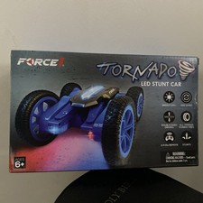 LED Remote Control Car for Kids - Double Sided Fast RC Car, 4WD Off-Road Stunt C