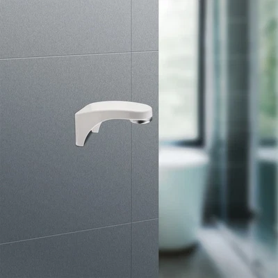 Premium ABS Magnetischer Seifenhalter Wandmontage Abfluss Design Weiße Farbe - Bild 1 von 4