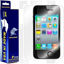 ArmorSuit MilitaryShield Apple iPhone 4 Screen Protector Full Body Skin USA