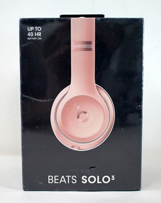 Beats by Dr. Dre Beats Solo3 Wireless On-Ear Headphones (MX442LL/A) - Rose Gold