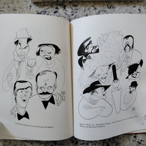 Hirschfeld SIGNED Caricature Celebrities Films Music Chaplin Crosby Nimoy HC/DJ - Picture 11 of 16