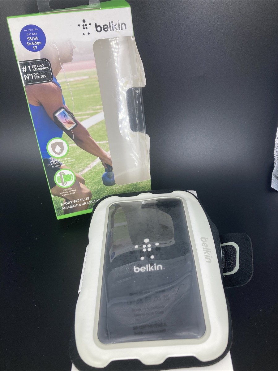 Belkin Armband Case For Galaxy S5/6/7 Sport-Fit Plus Smartphone Exercise  Gear