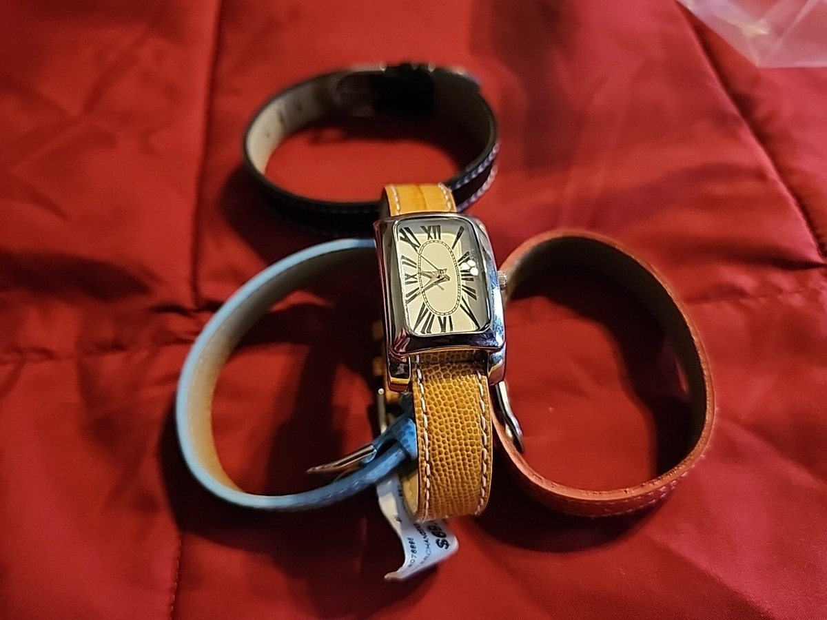 Coldwater Creek Women\'s Silver Tone Quartz Watch With Interchangeable Straps Coldwater Creek Women main image 3