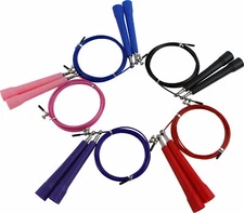 Jump Rope Speed Skipping Jump Rope Adjustable Wire Ball Bearing Fitness Gym 