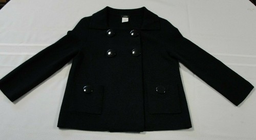 J. CREW Women's Vintage Black Wool Sweater, Size XS - Picture 6 of 12