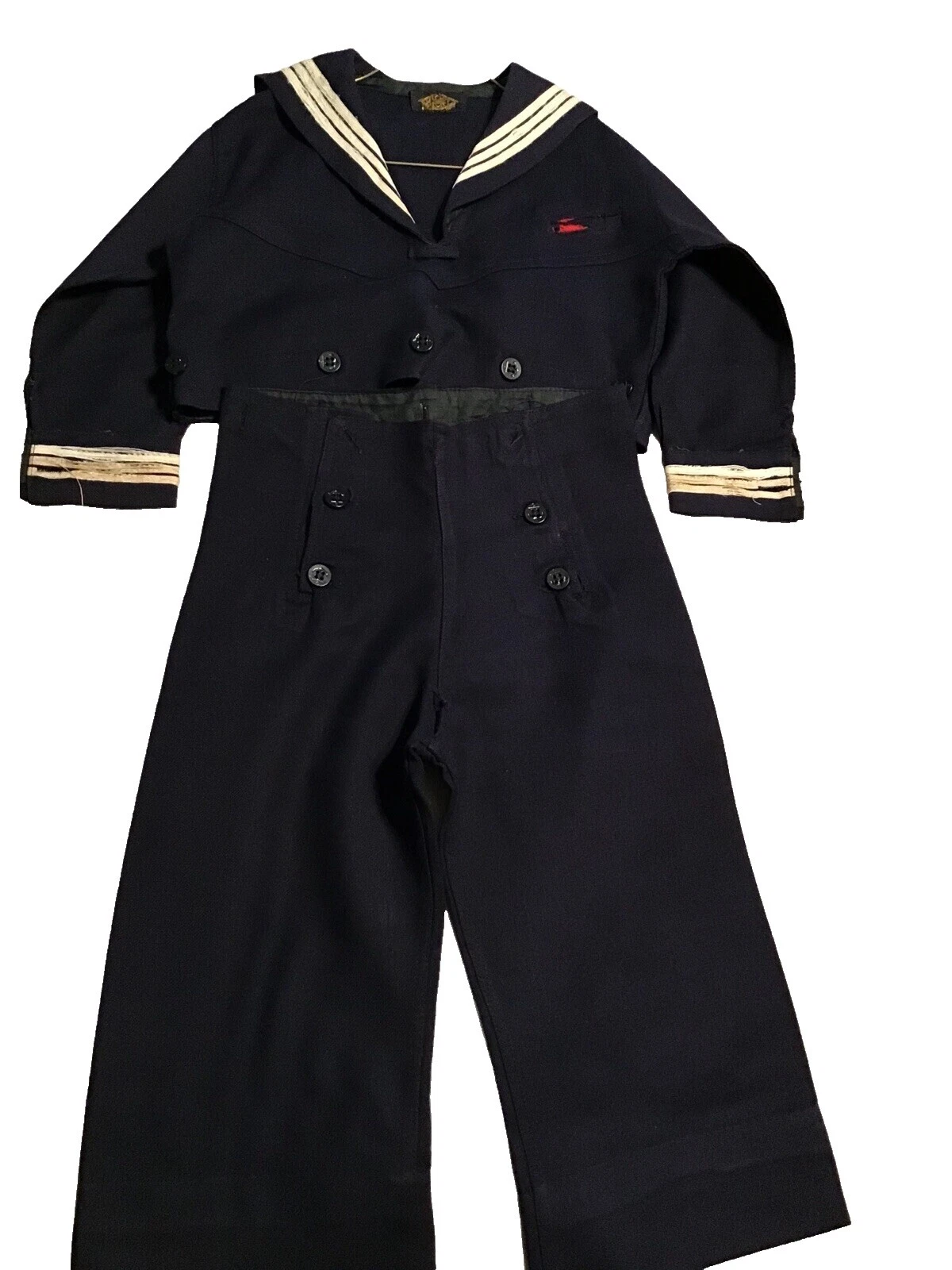 1940s 100% lana ropa vintage para Niños