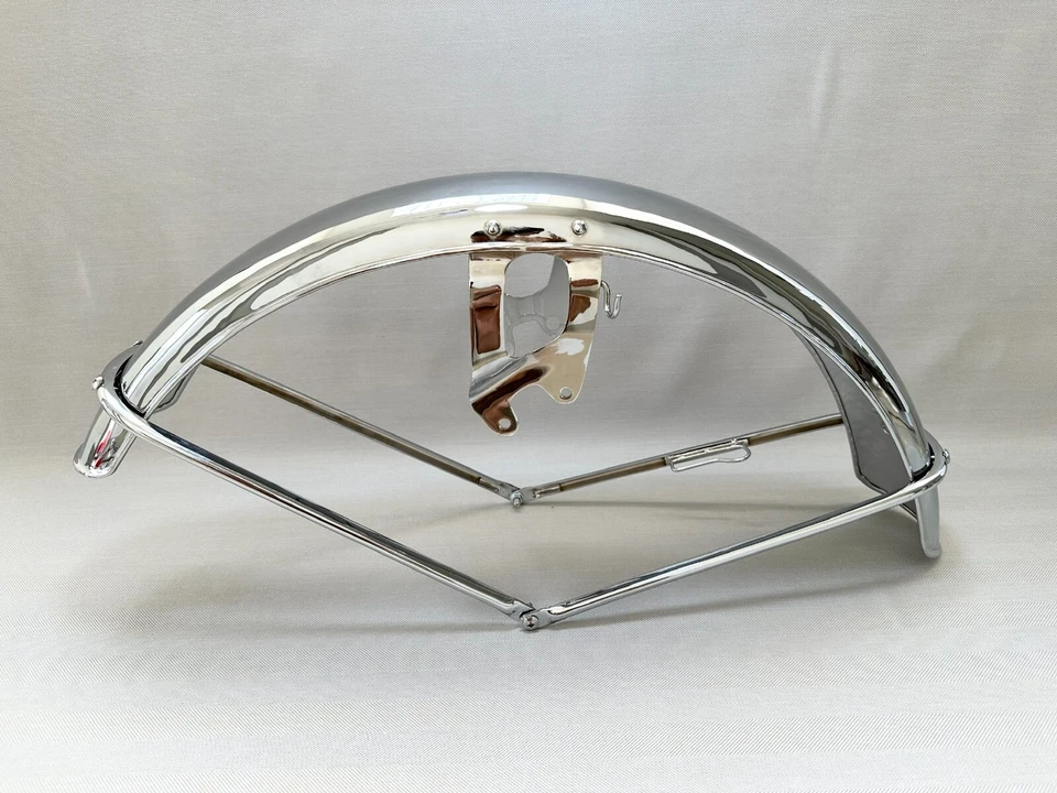 Guardabarros delantero cromado Honda CB500 CB 500 K0 70 1970-1973 71 K1 K2 CB450 K5 K6 K7.A Foto 2 de 4