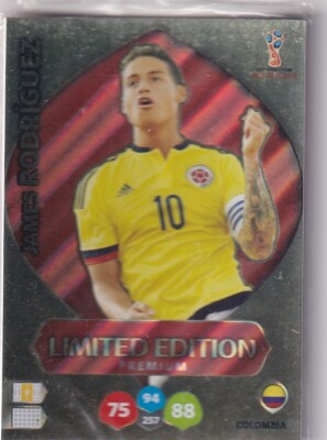 グレミオ PENALTY BICAMPEÃO MUNDIAL ジャーXL Panini Adrenalyn XL World Cup 2018 WM No. James Rodriguez Limited