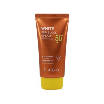 DABO White Sun Block Cream 70ml (LSF50+ PA+++) White K-Beauty