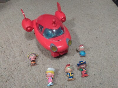 Disney Little Einstein's Pat Pat Rocket Ship & 5 Figures