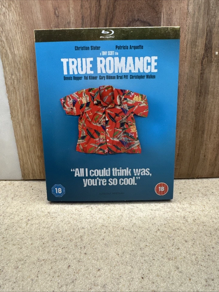 True Romance Blu Ray w/ Rare OOP Slipcover Foto 4 de 4