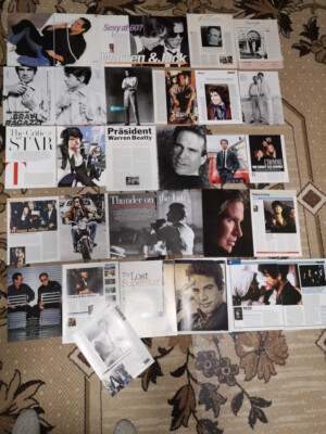 Warren Beatty collection of articles