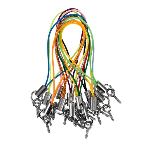 100 Pcs Mobile Phone Chain Lanyard Keychain Hanging Rope for Cell - 第 1/12 張圖片