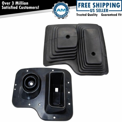 Manual Transmission Inner & Outer Gear Shift Lever Rubber Boot for