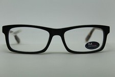 1 Unit New America USA Made Black Eyeglass Frame 53-17-145 #149