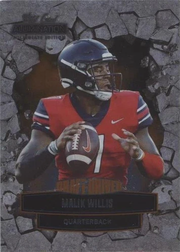 2021 Wild Card Alumination NIL Collegiate Edition Malik Willis #ANDD-38