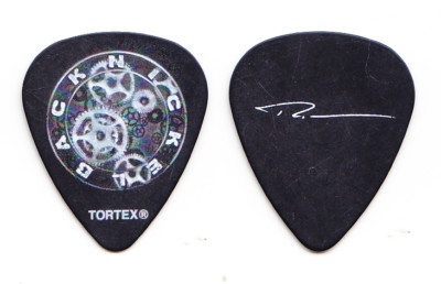 Nickelback Ryan Peake Signatur Schwarz Tortex Gitarre Pick - 2012 Tour