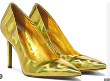 Sam edelman hazel mimosa gold heels new no box size 7.5