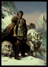 Comic Images Boris Fantasy Art Exotic Card # 42 Lord of the Wolves Warrior Sword
