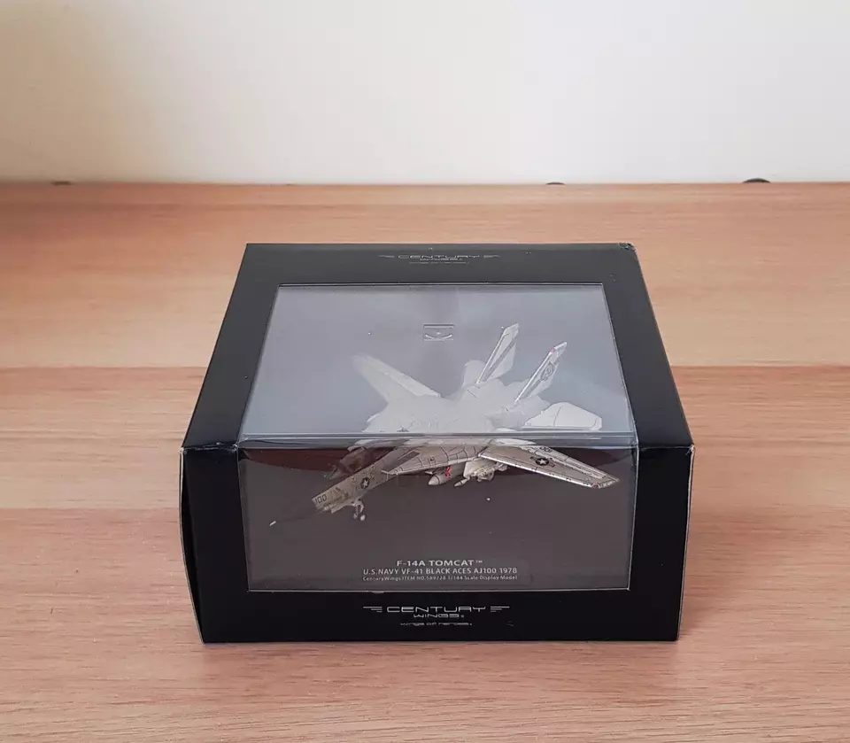 Century Wings 1/144 CW589728 Grumman F-14A Tomcat USN VF-41 Black Aces - Image 2 of 4